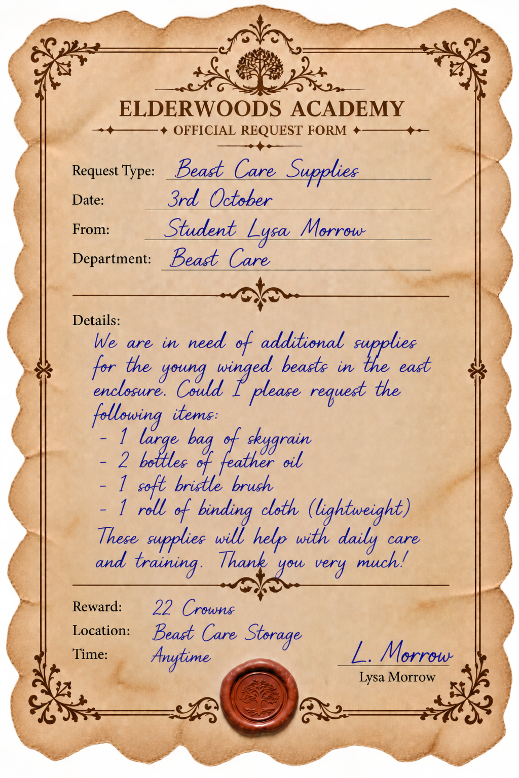 Academy Task